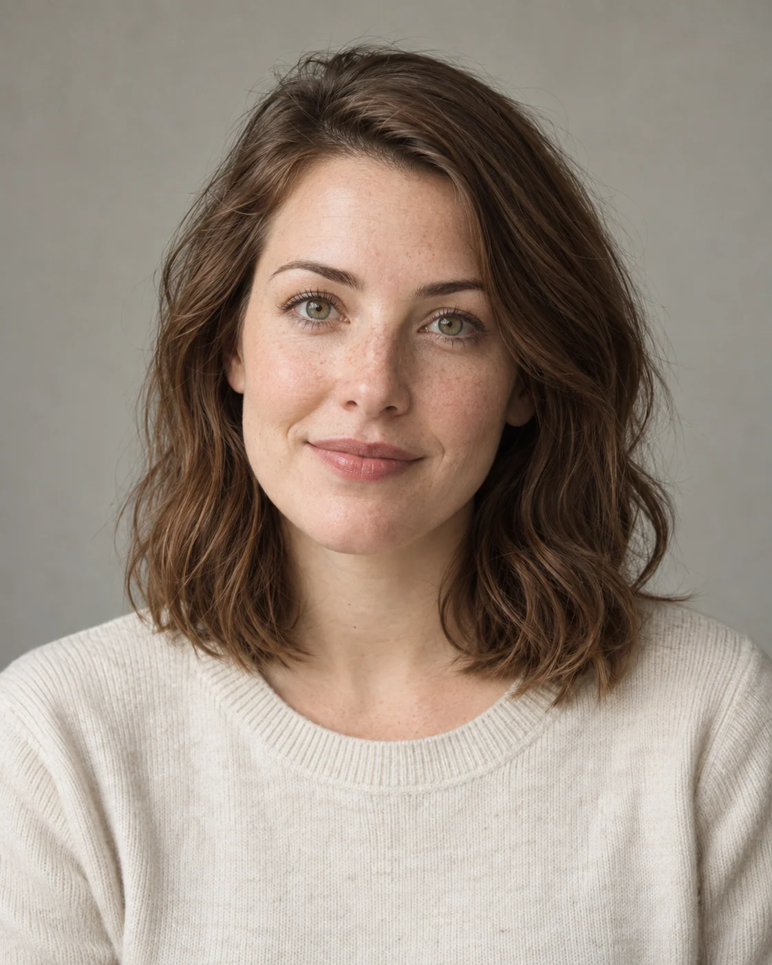 Fictional adult portrait for the infected partner role